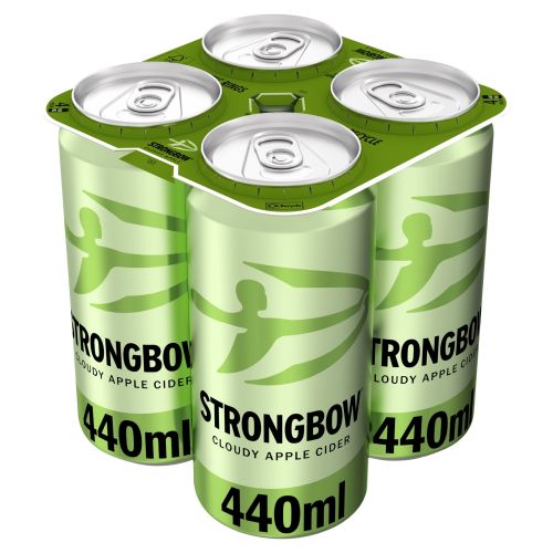 Strongbow Cloudy Apple Cider 6x4x440ml