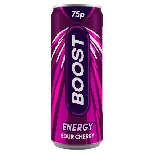 Boost Energy Sour Cherry 24x250ml PM 75p