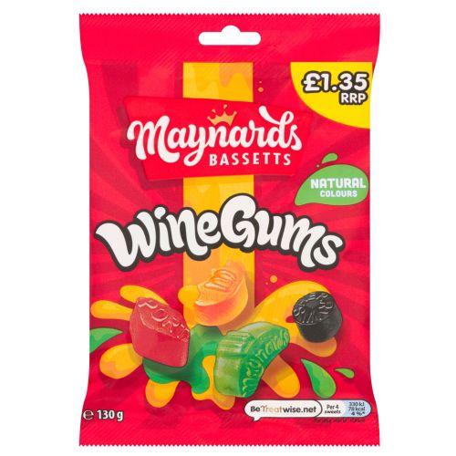 Maynards Wine Gums 10x130g PM1.35