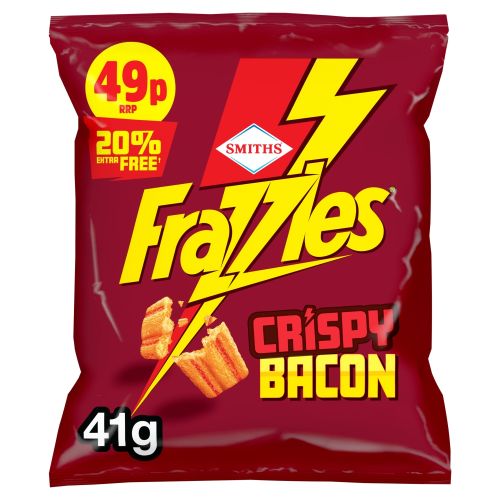 Smiths Frazzles Crispy Bacon 30x41g PM 49p