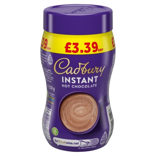 Cadbury Drinking Hot Chocolate 6x250g PM £3.39