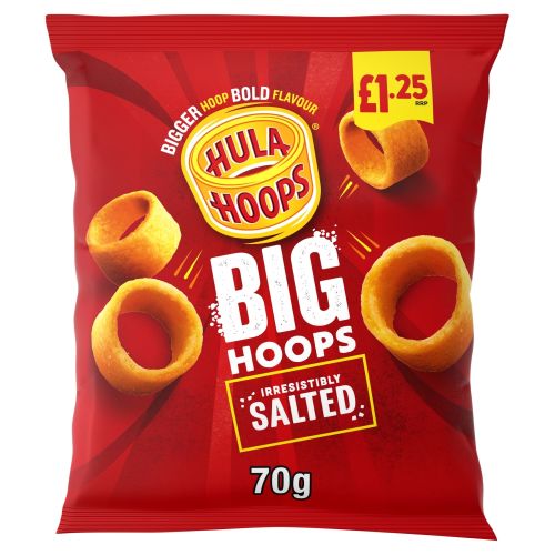 Hula Hoops Big Hoops Original 20x70g PM £1.25