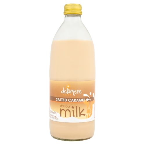 Delamere Salted Caramel Cows Milk 12x500ml