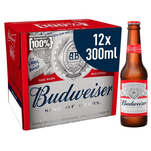 Budweiser Lager 12x300ml