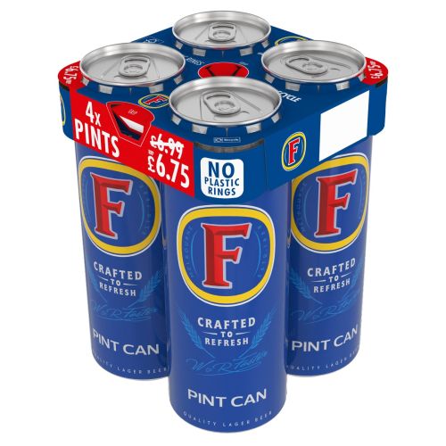 Fosters Lager 6x4x568ml PM £6.75