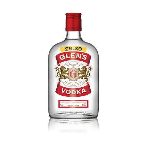 Glens Vodka 24x35cl PM £9.29