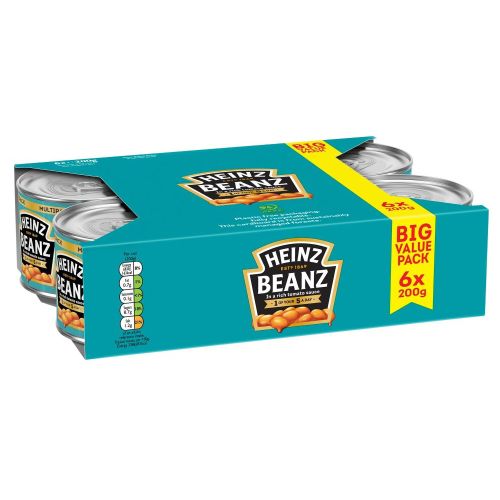 Heinz Beanz 4x6x200g