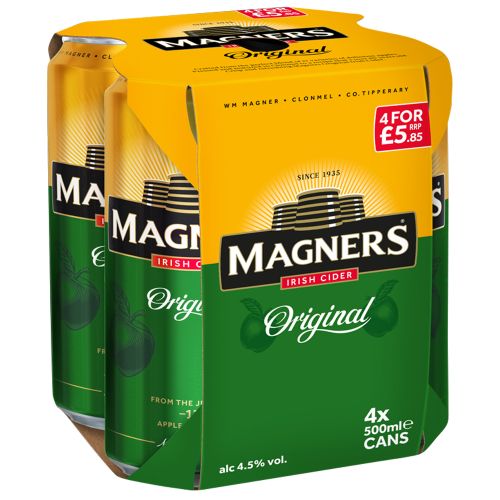 Magners Original Cans 6x4x500ml PM £5.85