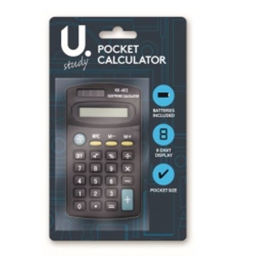 Pocket Calculator 4x1x12s