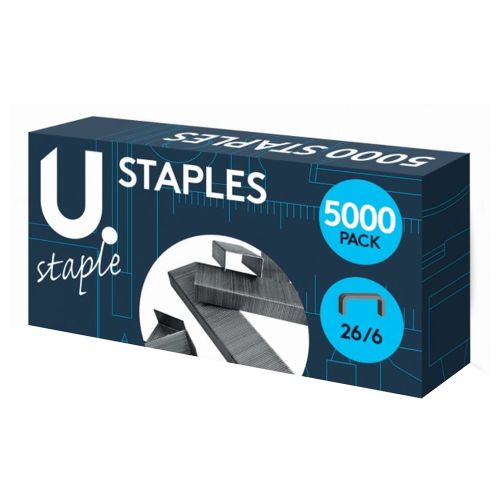 Staples 5000pk 1x1