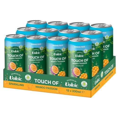 Volvic TOF Spk Mango Passion SF 12x330ml